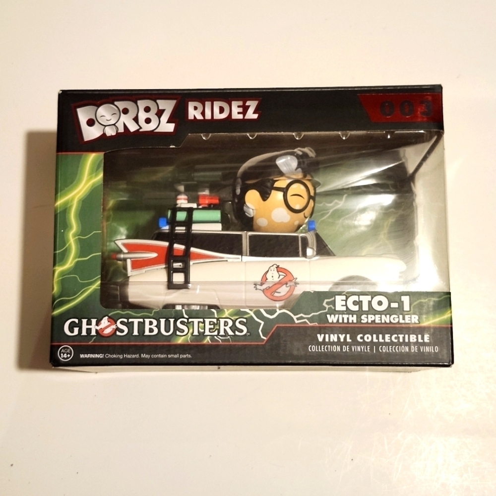 Funko Dorbz Ridez - Ghostbusters - Ecto-1 with Spengler #003